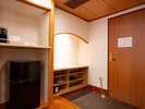 【琉球畳のモダン和室/海風を感じる露天風呂付き】踏込み/BE客室