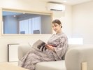 【サウナ付き角部屋和洋室/海風を感じる露天風呂付き】リビングルーム/F客室