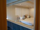 【サウナ付き角部屋和洋室/海風を感じる露天風呂付き】ベッドルーム/F客室