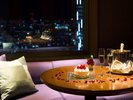 ホールケーキ&ハーフシャンパン