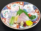 〜やまぐちの ご当地グルメ万福会席プラン〜 【造里:ふくてっさ 他1種】