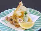 おいでませ長州山口へ!ぶちうまいっちゃ!プラン 〜剣先烏賊の宴より〜【揚物:烏賊げそ天婦羅】