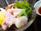 万福会席プラン【替鉢:河豚ちり包み蒸し】