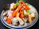 三大冬の味覚プラン【鍋:ズワイ蟹と河豚鍋】