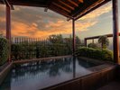 貸切展望露天風呂(夕景)