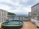 【貸切露天風呂】美保湾越しに中国山地を一望する絶景露天風呂/50分2,200円