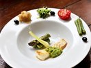 【旬彩会席】野菜の虜になるセラヴィのお料理。 大地の恵みをバランスよく。※料理は一例