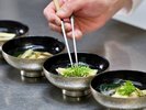 【旬彩会席】鰹出汁が身体に染み渡る繊細な椀物
