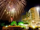 ヘリテイジ名物打ち上げ花火(開催日限定)