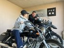 バイク駐輪場