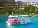 【半潜水式水中観光船「シースカイ博愛」】離島唯一の半潜水式水中観光船