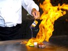 【リゾート内レストラン/蜃気楼鉄板焼】シェフの華麗な手さばきをお愉しみください。
