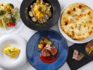 【リゾート内レストラン/ピッツァ&パスタ スターダストガーデン】夕食。ペアセレクトディナーは盛り沢山。