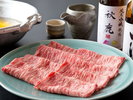 【黒毛和牛しゃぶしゃぶ】とろけるような和牛の美味しさをご堪能ください。