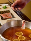 紬会席(一例)【魚介料理】 金目鯛しゃぶしゃぶ