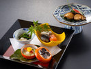和会席(10/21〜12/8)【前菜・焼物】