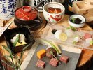 【4/29-6/30】粋会席※2日前要予約 大切に受け継がれてきた真庭ならではの発酵食品と和牛の炙り焼きを堪能
