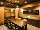 【完全個室お食事処】個室写真の一例です。内装や景観はご宿泊の際の状況により異なる場合がございます。