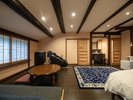 【すみれ】母屋1階_洋室12畳 忙しい日常を忘れ、ゆっくりと深呼吸を