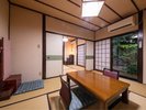 【ほたる】離れ客室_和室6畳+4畳半 二間に広がる和の趣、ゆとりの時間が流れる空間