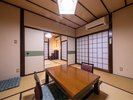 【ほたる】離れ客室_和室6畳+4畳半 畳の香りが漂う二間続き