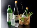 ご夕食時には、丹波で作られた華野オリジナル冷酒で乾杯。