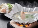 冬を味わう河豚のてっちり鍋(一例)