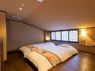 【緋の蕪】ロフトの寝室も板の間