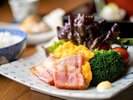 【朝食】ふわふわのスクランブルエッグが好評