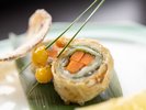 【夕食】大人気の谷屋オリジナル!太刀魚巻き
