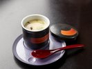 【夕食】ふわとろで出汁が旨い茶碗蒸し
