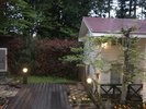 メゾネットコテージ 貸切露天風呂 森林 入口