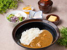朝食メニュー 胡麻だれクリーミーカレーライス定食