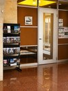 館内(1階)に設けた専用喫煙コーナー