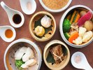 【朝食ブッフェ】岩手県産食材を中心とした約60種類のメニューをお楽しみください。