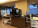 ソフトドリンクやコーヒーなどが飲み放題!
