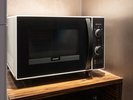 1階に電子レンジを設置しています。