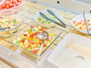 【バイキング】朝から栄養たっぷりの朝食メニュー 。朝食料理一例