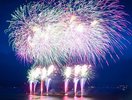 諏訪湖の夏「花火」