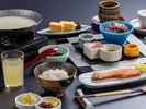 老舗温泉旅館の朝ごはん【和朝食】<一例>
