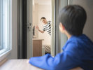2部屋を中の扉で行き来できるお部屋です※使用感イメージ