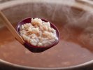 「お茶粥」朝に嬉しい奈良の郷土料理 モチモチしたお米の食感にほうじ茶の優しい味わい