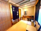 貸切風呂 脱衣所