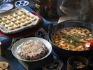 【朝食ビュッフェ】アイヌ料理コーナー / 伝統料理「チチタブ」「オハウ」「チポロシト」など