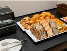 ■朝食ビュッフェ(パンの種類は不定期で入れ替わります)