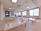 *やすらぎの広場(日帰り休憩処)/湯上りの休憩などにご利用ください。