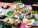 <のどぐろ&白えび満喫会席>全体例