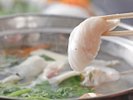 *【食事】ふぐ鍋(一例)