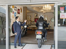 *【おもてなし】館内に乗車しながらそのままバイクイン!