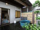坪庭露天風呂付き特別室(露天風呂イメージ)